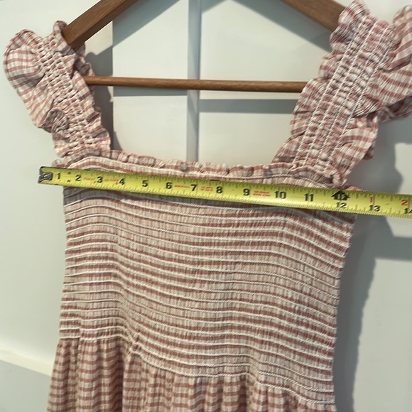 O.P.T Lazy Afternoon Dress in Pink Plaid NWT - Picture 10 of 10